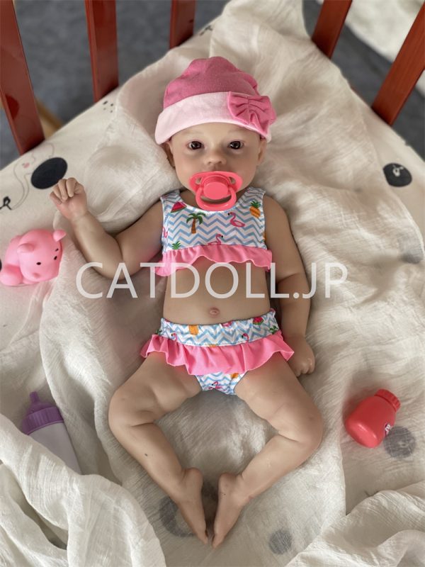 CATDOLL 42CM Reborn Baby Doll(フルシリコン素材) - 画像 (8)