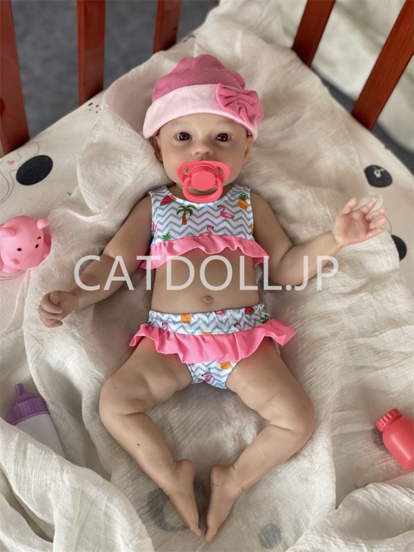 CATDOLL 42CM Reborn Baby Doll(フルシリコン素材) - 画像 (9)